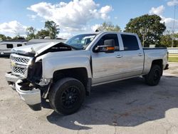 Salvage cars for sale from Copart Rogersville, MO: 2014 Chevrolet Silverado K1500 LTZ