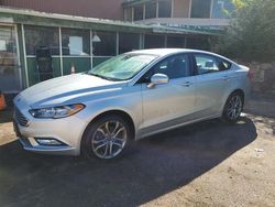 Clean Title Cars for sale at auction: 2017 Ford Fusion SE