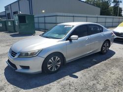 Salvage cars for sale at Gastonia, NC auction: 2013 Honda Accord LX