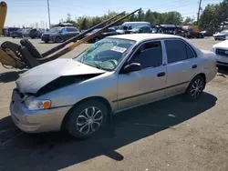 Toyota salvage cars for sale: 2000 Toyota Corolla VE