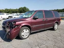 Chevrolet Uplander ls salvage cars for sale: 2008 Chevrolet Uplander LS