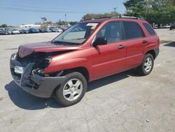 Salvage cars for sale at Lexington, KY auction: 2008 KIA Sportage LX