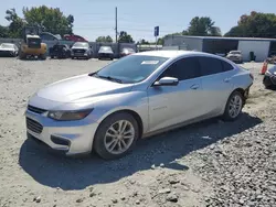 Chevrolet salvage cars for sale: 2018 Chevrolet Malibu LT