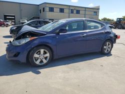 Salvage cars for sale at Wilmer, TX auction: 2013 Hyundai Elantra GLS