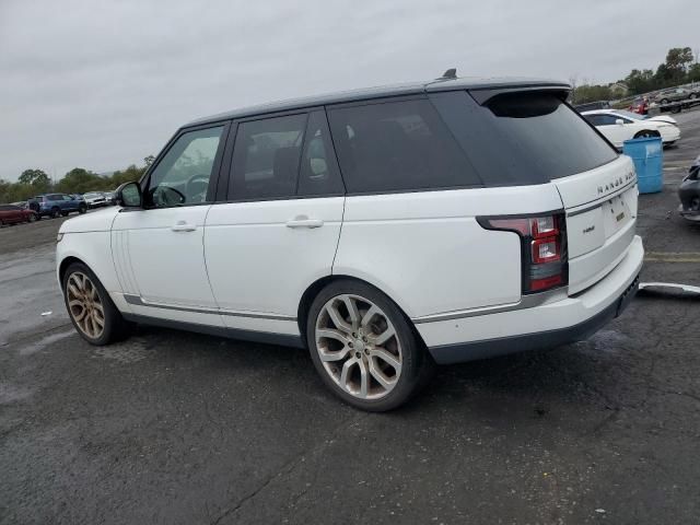 2016 Land Rover Range Rover HSE