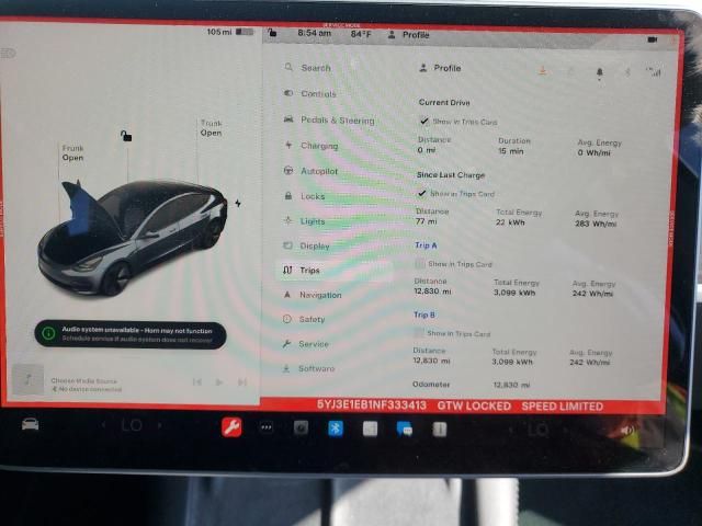 2022 Tesla Model 3