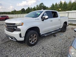 Salvage cars for sale at Memphis, TN auction: 2022 Chevrolet Silverado LTD K1500 High Country