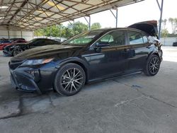 Salvage cars for sale at Cartersville, GA auction: 2022 Toyota Camry SE