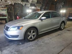 Salvage cars for sale at Albany, NY auction: 2012 Volkswagen Passat SE