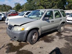 Ford Escape xls salvage cars for sale: 2005 Ford Escape XLS