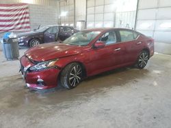 Salvage cars for sale at Columbia, MO auction: 2020 Nissan Altima Platinum