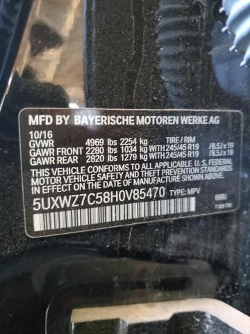 2017 BMW X3 SDRIVE28I