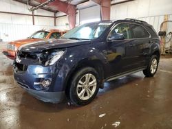 Salvage cars for sale at Lansing, MI auction: 2015 Chevrolet Equinox LT