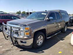 Salvage trucks for sale at Denver, CO auction: 2015 Chevrolet Silverado K1500 LT