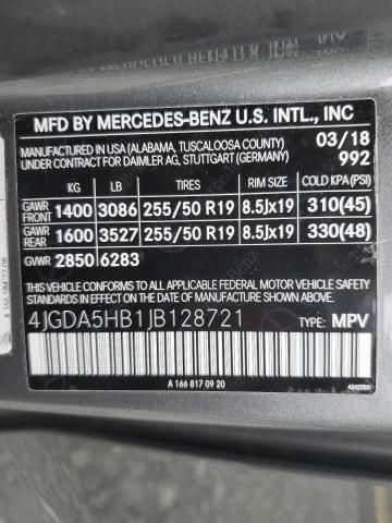 2018 Mercedes-Benz GLE 350 4matic