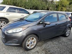 Salvage cars for sale at Riverview, FL auction: 2016 Ford Fiesta SE