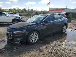 Chevrolet salvage cars for sale: 2016 Chevrolet Malibu LT