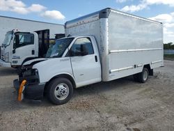 Salvage trucks for sale at Wilmer, TX auction: 2023 GMC Savana Cutaway G3500