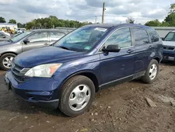 Salvage cars for sale at Hillsborough, NJ auction: 2011 Honda CR-V LX