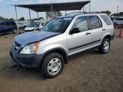 Salvage cars for sale at San Diego, CA auction: 2002 Honda CR-V LX