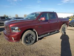 Salvage cars for sale at Rocky View County, AB auction: 2018 Dodge RAM 1500 Sport