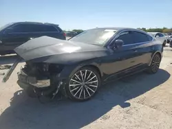 Salvage cars for sale at San Antonio, TX auction: 2019 Audi A5 Prestige