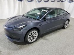 Salvage cars for sale at Ham Lake, MN auction: 2022 Tesla Model 3