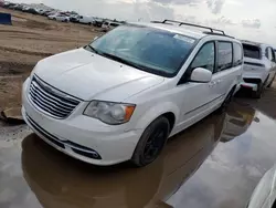 Salvage cars for sale at auction: 2012 Chrysler Town & Country Touring