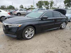 Salvage cars for sale at Riverview, FL auction: 2020 Honda Accord LX