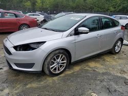 Salvage cars for sale at Waldorf, MD auction: 2015 Ford Focus SE