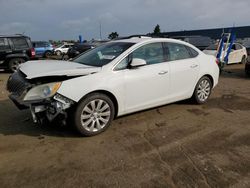 Salvage cars for sale at Woodhaven, MI auction: 2012 Buick Verano