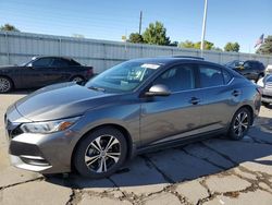 Nissan Sentra sv salvage cars for sale: 2021 Nissan Sentra SV