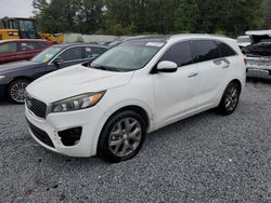 Salvage cars for sale from Copart Fairburn, GA: 2016 KIA Sorento SX