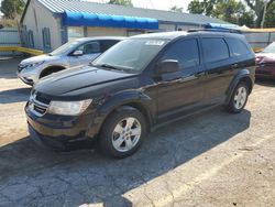 Salvage cars for sale at Wichita, KS auction: 2018 Dodge Journey SE