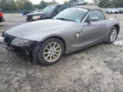 Salvage cars for sale at Madisonville, TN auction: 2004 BMW Z4 2.5