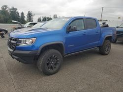 Chevrolet salvage cars for sale: 2018 Chevrolet Colorado ZR2