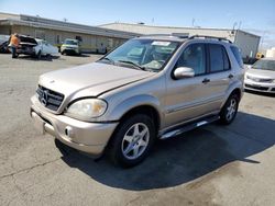 Mercedes-Benz salvage cars for sale: 2003 Mercedes-Benz ML 350