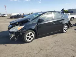 Salvage cars for sale at Bakersfield, CA auction: 2014 Toyota Prius