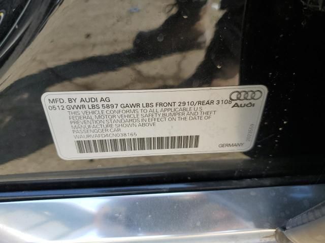 2012 Audi A8 L Quattro