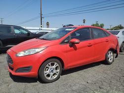 Salvage cars for sale at auction: 2015 Ford Fiesta SE