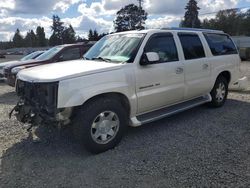 Salvage cars for sale at Graham, WA auction: 2005 Cadillac Escalade ESV