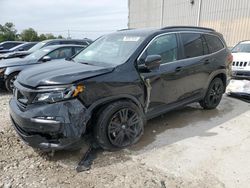 Honda salvage cars for sale: 2021 Honda Pilot SE