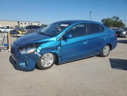 Salvage cars for sale at Wilmer, TX auction: 2020 Mitsubishi Mirage G4 ES