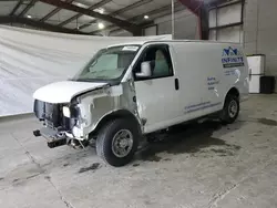 Salvage trucks for sale at North Billerica, MA auction: 2017 Chevrolet Express G2500