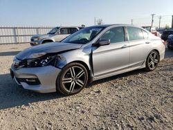 Salvage cars for sale at Appleton, WI auction: 2016 Honda Accord Sport