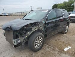 Salvage cars for sale at Oklahoma City, OK auction: 2018 Chevrolet Traverse LT