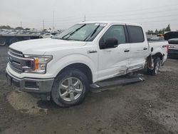 Salvage cars for sale at Eugene, OR auction: 2018 Ford F150 Supercrew