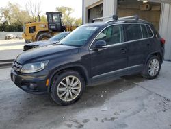 Salvage cars for sale at Franklin, WI auction: 2012 Volkswagen Tiguan S