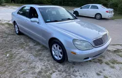 2000 Mercedes-Benz S 500 en venta en Spartanburg, SC