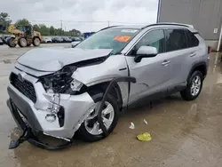 Toyota salvage cars for sale: 2021 Toyota Rav4 XLE